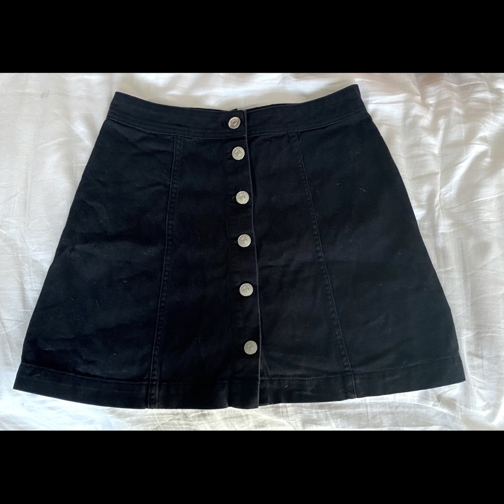 Black skirt